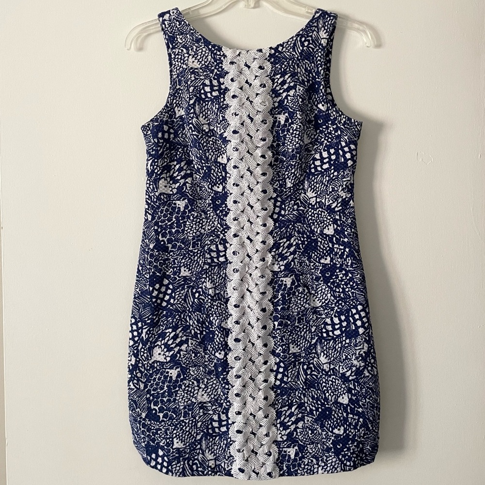 Lilly Pulitzer Blue Sleeveless Dress